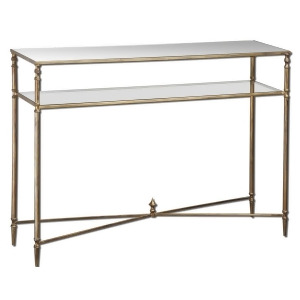 Uttermost Henzler Mirrored Glass Console Table 24278 - All