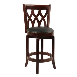 Boraam 24 Cathedral Swivel Stool in Light Cherry 40324 - All