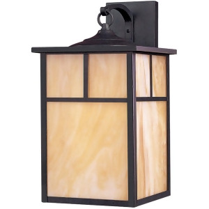 Maxim Coldwater 1-Light Outdoor Wall Lantern Burnished 4054Hobu - All