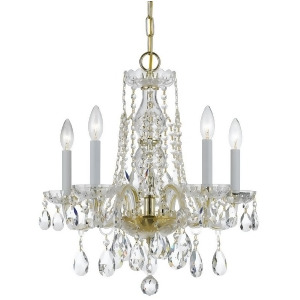 Crystorama Traditional Crystal Spectra Crystal Chandelier 1061-Pb-cl-saq - All