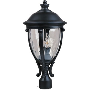 Maxim Camden Vx 3-Light Outdoor Pole/Post Lantern Black 41421Wgbk - All