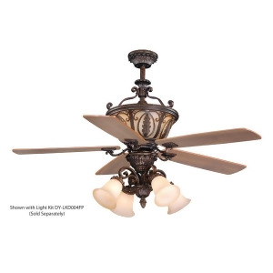 Vaxcel Dynasty Ceiling Fan Forum Patina/Brushed Scavo Glass Fn56312fp - All