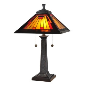 Dale Tiffany Mission Camelot Table Lamp 7560-965 - All