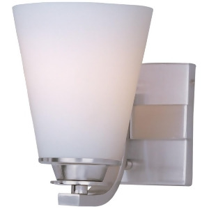 Maxim Lighting Conical 1-Light Bath Vanity Satin Nickel 9011Swsn - All