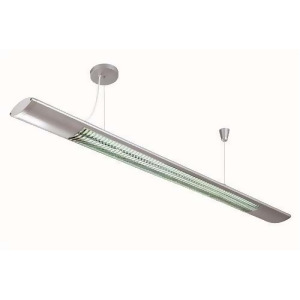 Lite Source Fluorescent Ceiling Lamp Silver Ls-19692silv - All