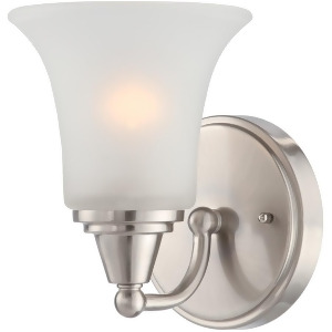 Nuvo Lighting Surrey 1 Light Vanity Fixture w/ Frosted Glass 60-4141 - All