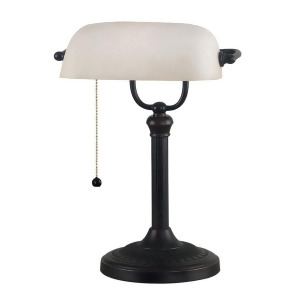 Kenroy Home Amherst Banker Lamp Oil Rubbed Bronze Finish 21394Orb - All