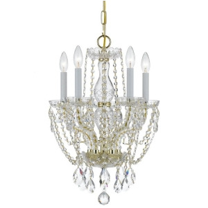 Crystorama Traditional Crystal Spectra Crystal Chandelier 1129-Pb-cl-saq - All