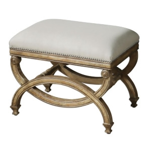 Uttermost Karline Natural Linen Small Bench 23052 - All