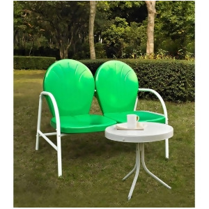 Crosley Griffith 2 Piece Metal Outdoor Seating Set Ko10006gr - All