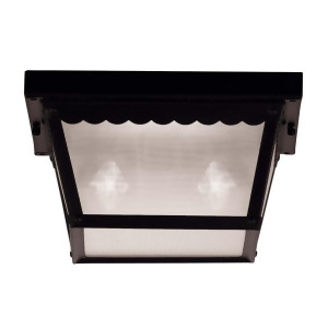 Savoy House Exterior Collections Flush Mount in Black 07045-Blk - All