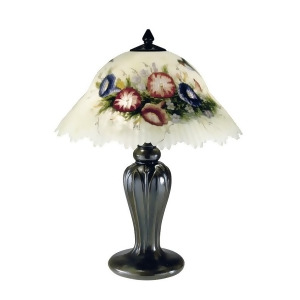 Dale Tiffany Hummingbird Flower Table Lamp 10190-706 - All