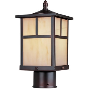 Maxim Coldwater Ee 1-Light Outdoor Post Lantern Burnished 85055Hobu - All