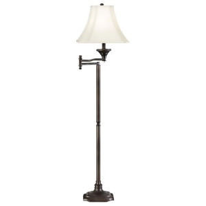 Kenroy Home Wentworth Swing Arm Floor Lamp Burnished Bronze Finish 33051Bbz - All