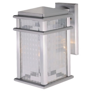 Feiss Mission Lodge 1-Light Wall Lantern Brushed Aluminum Ol3401bral - All