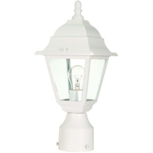 Nuvo Lighting Briton 1 Light 14 Post Lantern w/ Clear Glass 60-546 - All
