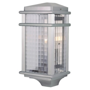 Feiss Mission Lodge 1-Light Wall Lantern Brushed Aluminum Ol3403bral - All