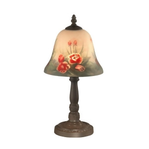Dale Tiffany Rose Bell Accent Lamp 10056-604 - All