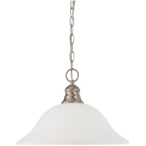 Nuvo Lighting 1 Light 16 Pendant w/ Frosted White Glass 60-3258 - All