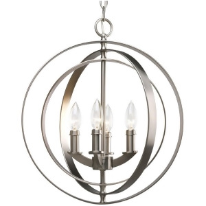 Thomasville Lighting Equinox 4-Light Foyer in Burnished Silver P3827-126 - All
