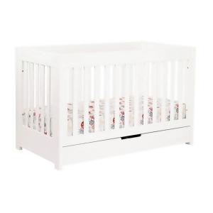 Babyletto Mercer 3-in-1 Convertible Crib in White M6801w - All