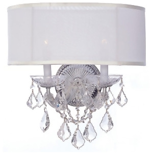 Crystorama Brentwood Sconce Crystal Elements Crystal 4482-Ch-smw-cl-s - All