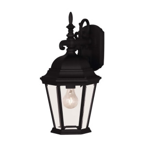 Savoy House Exterior Collections Wall Mount Lantern in Black 07077-Blk - All