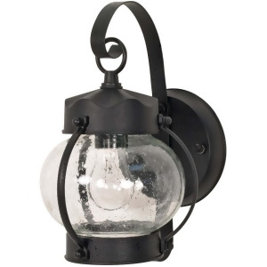 Nuvo 1 Light 11 Wall Lantern Onion Lantern w/ Clear Seed Glass 60-632 - All