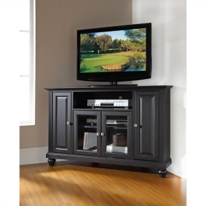 Crosley Furniture Cambridge 48 Corner Tv Stand Black Kf10006dbk - All
