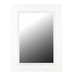 Kenroy Home Kendrick Wall Mirror Gloss White 60024 - All