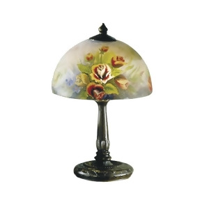 Dale Tiffany Rose Dome Table Lamp 10057-610 - All