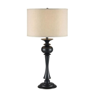 Kenroy Home Bishop Table Lamp Oil Rubbed Bronze Finish 21060Orb - All