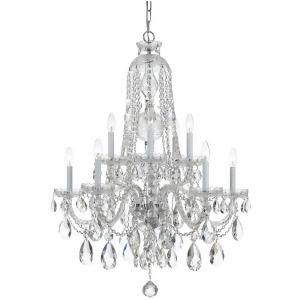 Crystorama Traditional Crystal Spectra Crystal Chandelier 1110-Ch-cl-saq - All