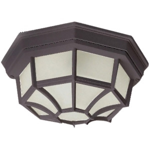 Maxim Crown Hill 2-Light Outdoor Ceiling Mount Rust Patina 1020Rp - All