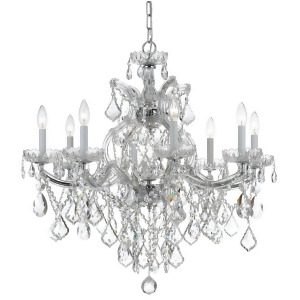 Crystorama Maria Theresa Chandelier Crystal Spectra Crystal 4409-Ch-cl-saq - All