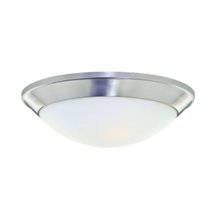 Dolan Designs Rainier 2 Light Flush Mount Satin Nickel 5402-09 - All