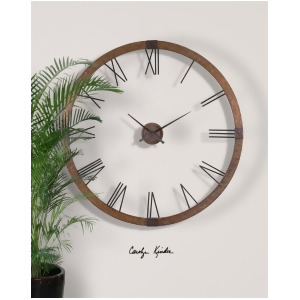 Uttermost Amarion Clock Hammered Copper Sheeting 6655 - All
