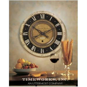Uttermost Auguste Verdier Weathered Laminated Clock 6028 - All