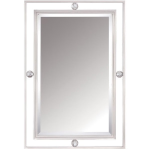 Quoizel Downtown Mirror in Brushed Nickel Dw43222bn - All