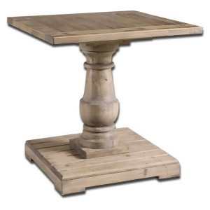 Uttermost Stratford Pedestal End Table 24252 - All