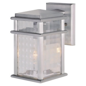 Feiss Mission Lodge 1-Light Wall Lantern Brushed Aluminum Ol3400bral - All