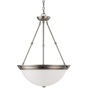 Nuvo Lighting 3 Light 20 Pendant w/ Frosted White Glass 60-3248 - All