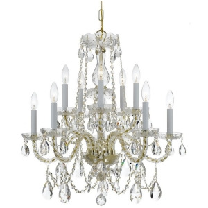 Crystorama Traditional Crystal Spectra Crystal Chandelier 1130-Pb-cl-saq - All