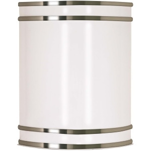 Nuvo Lighting Glamour 1 Light Cfl 9 Wall Fixture Fluorescent 60-907 - All