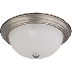 Nuvo Lighting 3 Light 15 Flush Mount w/ Frosted White Glass 60-3313 - All