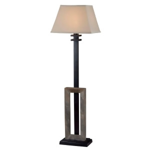 Kenroy Home Egress Outdoor Floor Lamp Natural Slate Finish 30516Sl - All