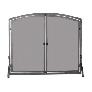 Uniflame Single Panel Olde World Iron Screen w/ Doors Medium S-1146 - All