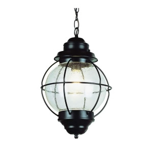 Trans Globe Hanging Onion Lantern 19' in Bronze 69906 Rbz - All