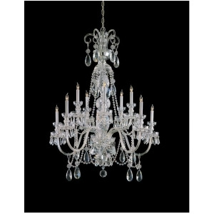 Crystorama Traditional Crystal Elements Crystal Chandelier 5020-Ch-cl-s - All