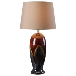 Kenroy Home Lava Table Lamp Ceramic Glaze Finish 32147Cg - All